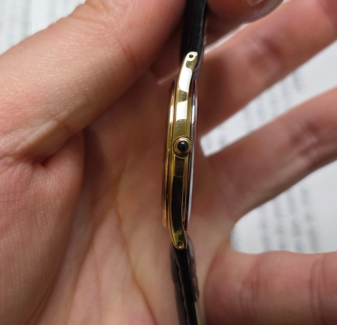 빈티지 세이코 돌체 화이트 아라빅 입체다이얼 논데이트 슬림쿼츠
 상품이미지7