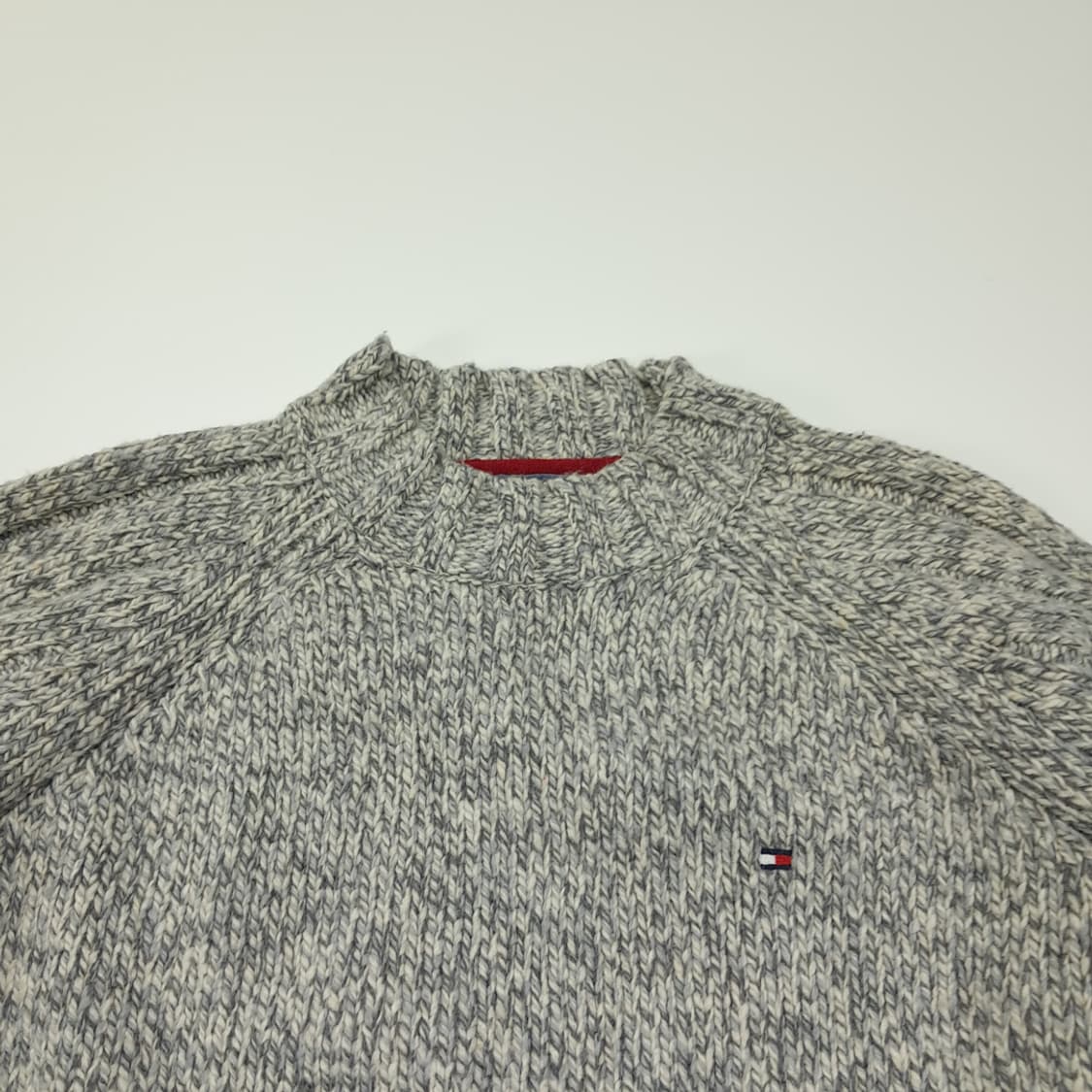 CL116 XL 타미힐피거 2004 그레이 멜란지 울 & 나일론 블렌드 상품이미지2