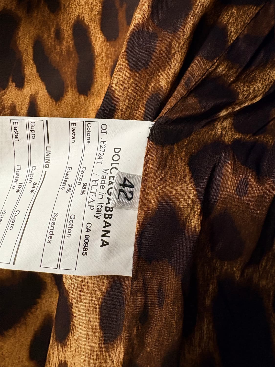 돌체앤가바나 면쟈켓 상품이미지6