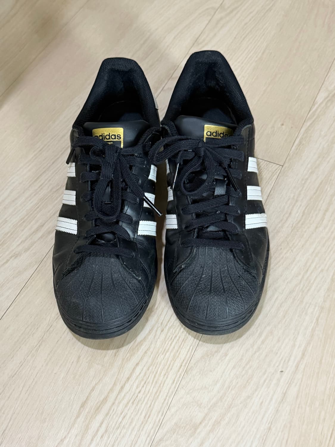 아디다스 슈퍼스타 블랙 275 상품이미지1