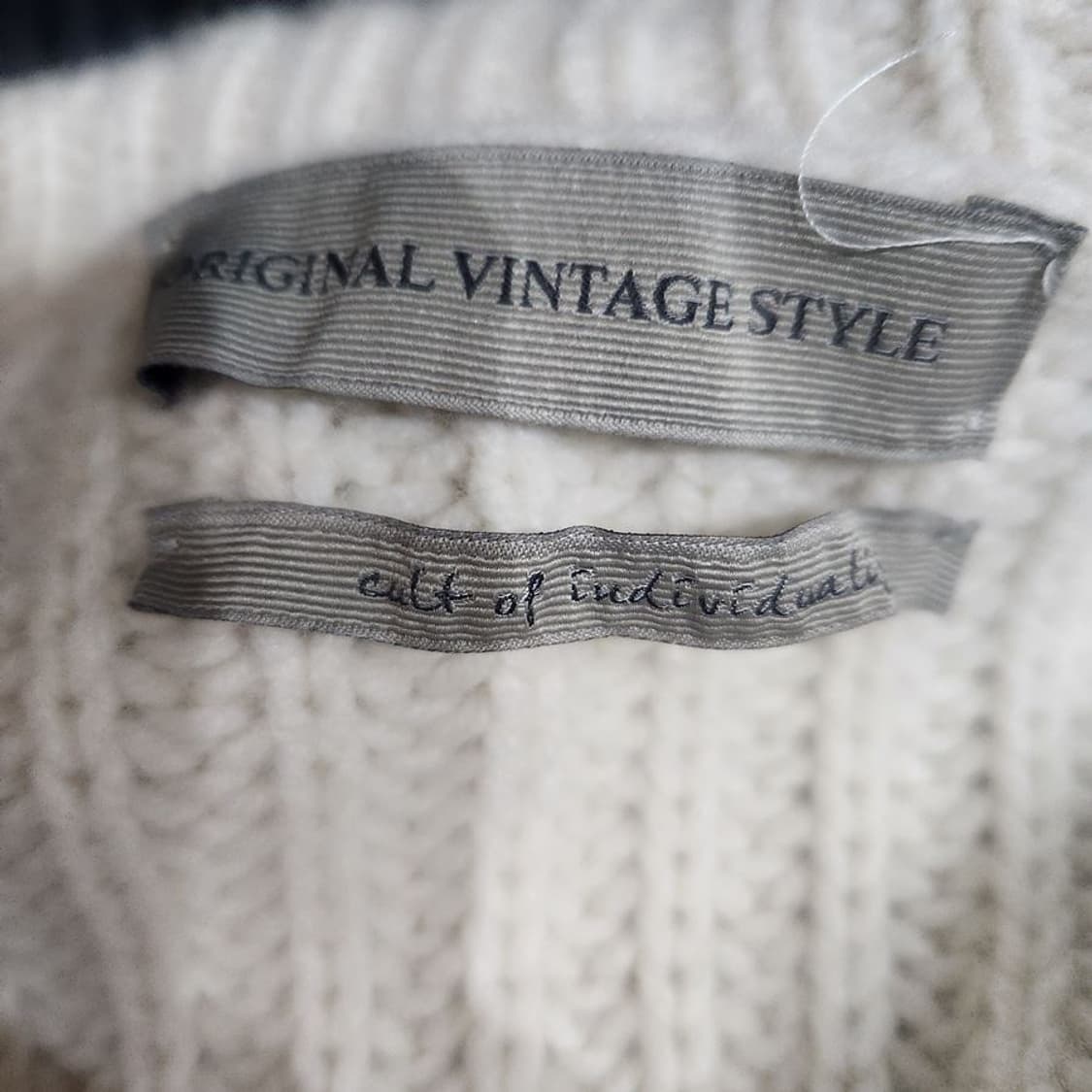 [남105]시리즈 울혼방 니트 집업[Y63-199] 상품이미지7