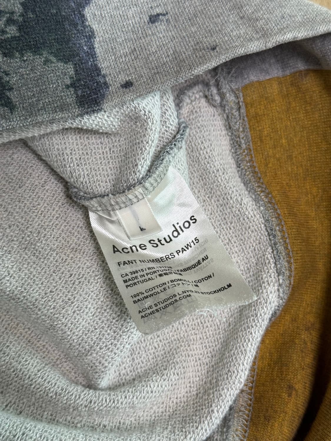 아크네 스튜디오 Fant Numbers Paw15 상품이미지4