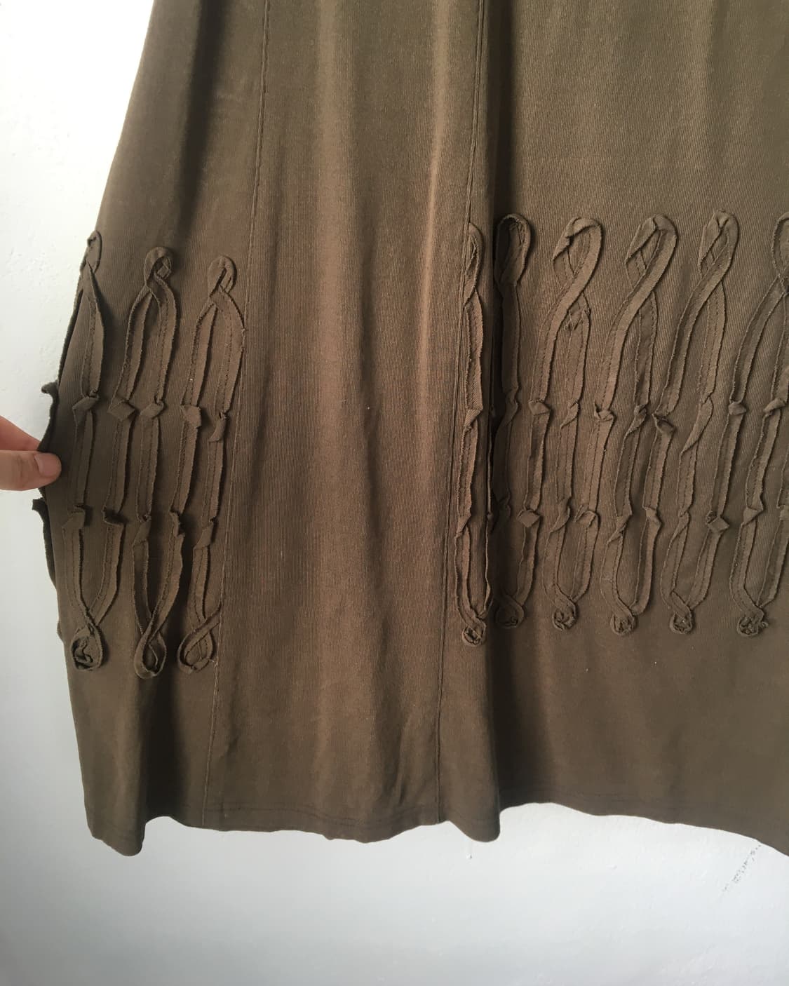 Line point long skirt 상품이미지3