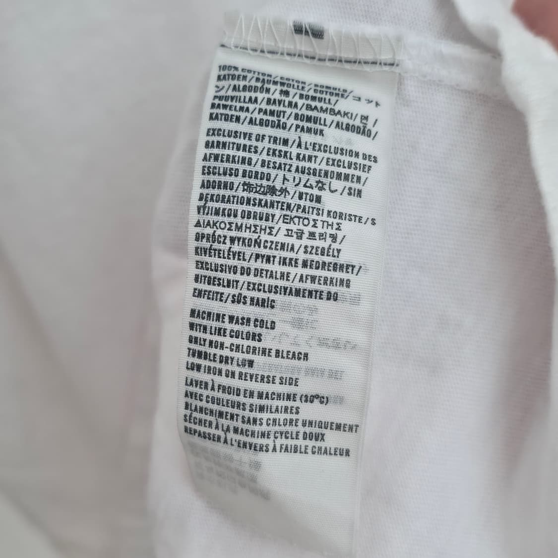 [L] 아베크롬비 화이트 반팔티 상품이미지6