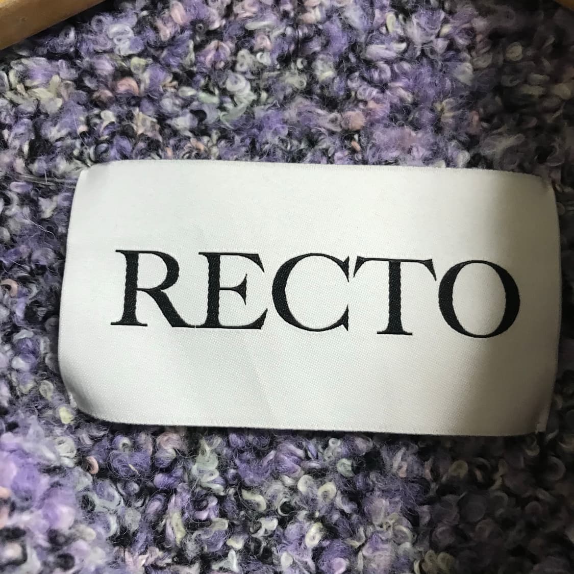 렉토 크롭 니트 자켓 상품이미지4