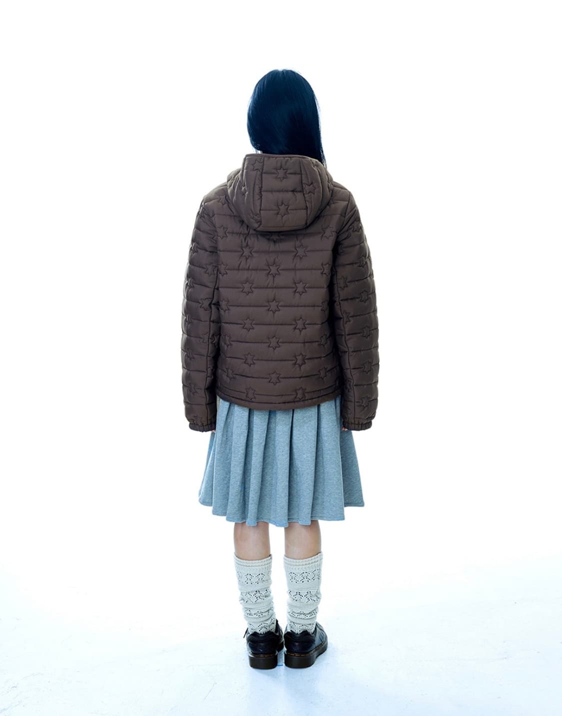 코이세이오 플러피 라이트 패딩 브라운 상품이미지2