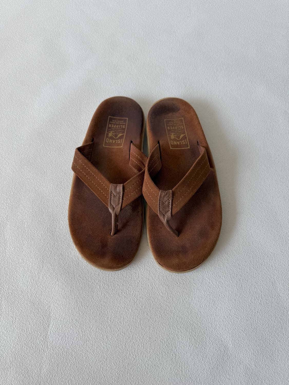 [US9]아일랜드 슬리퍼(ISLAND SLIPPER) 레더 플립플롭(U. 상품이미지2