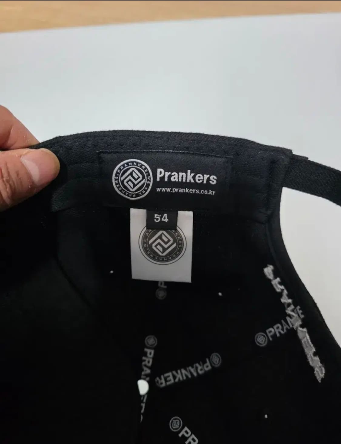 프랭커스 블랙 스터드 장식 힙합 모자 사이즈 54 상품이미지7