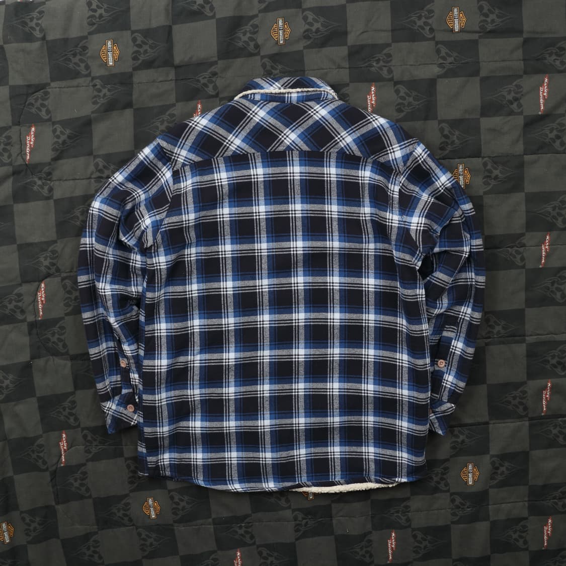 랭글러 플란넬 누빔 자켓 우먼스 L B115 상품이미지5