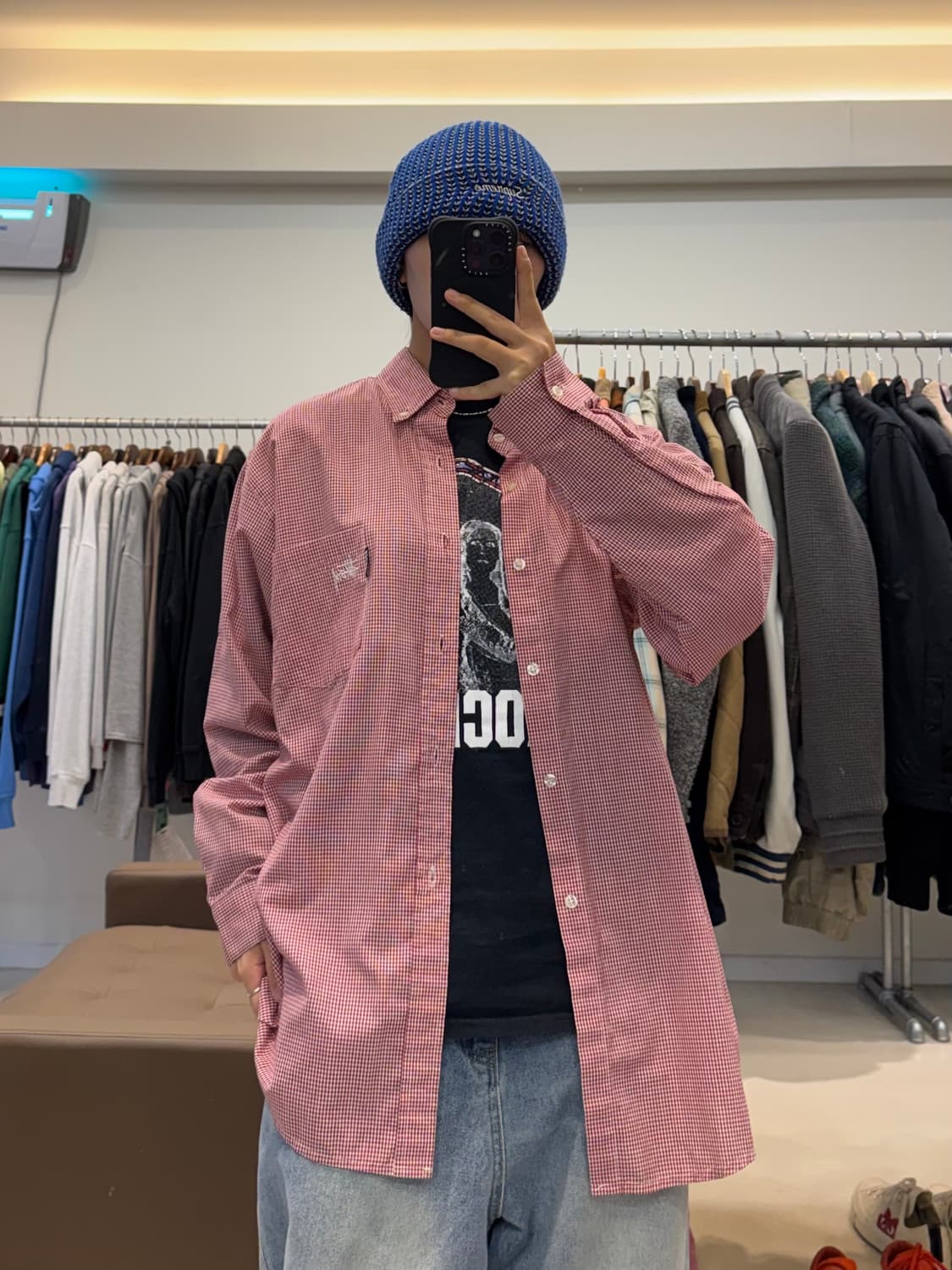 90’s 스투시 체크 셔츠 상품이미지8