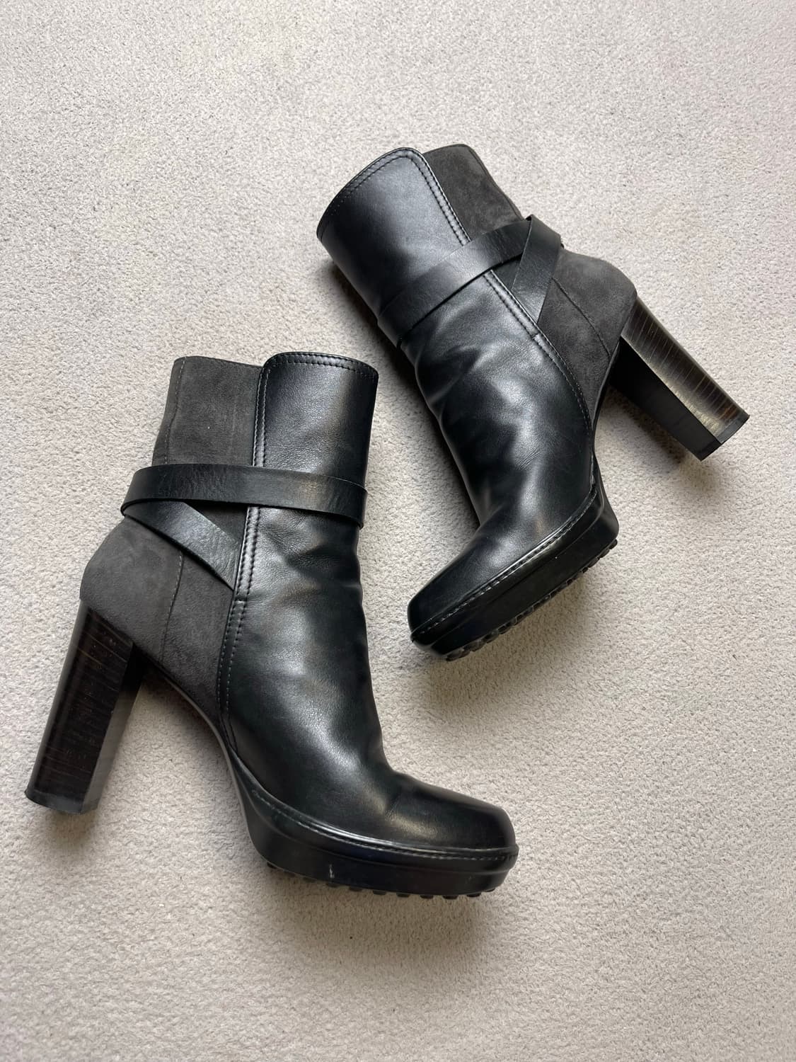 [38] TOD’S 토즈 여성 레더부츠 -245-250 상품이미지2