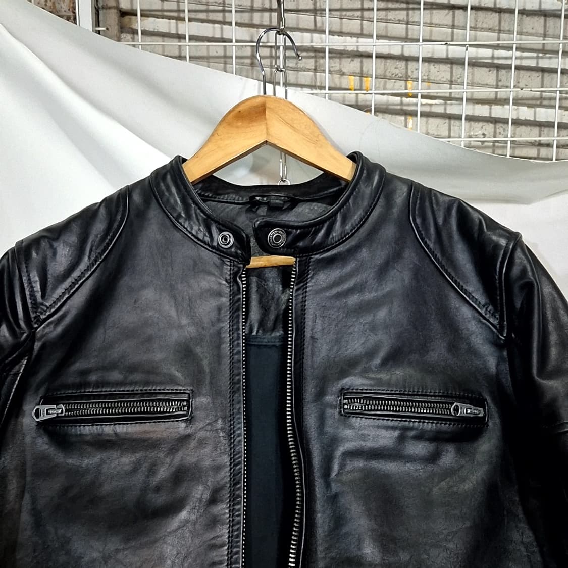 빈티지 라이더 가죽 자켓 상품이미지2