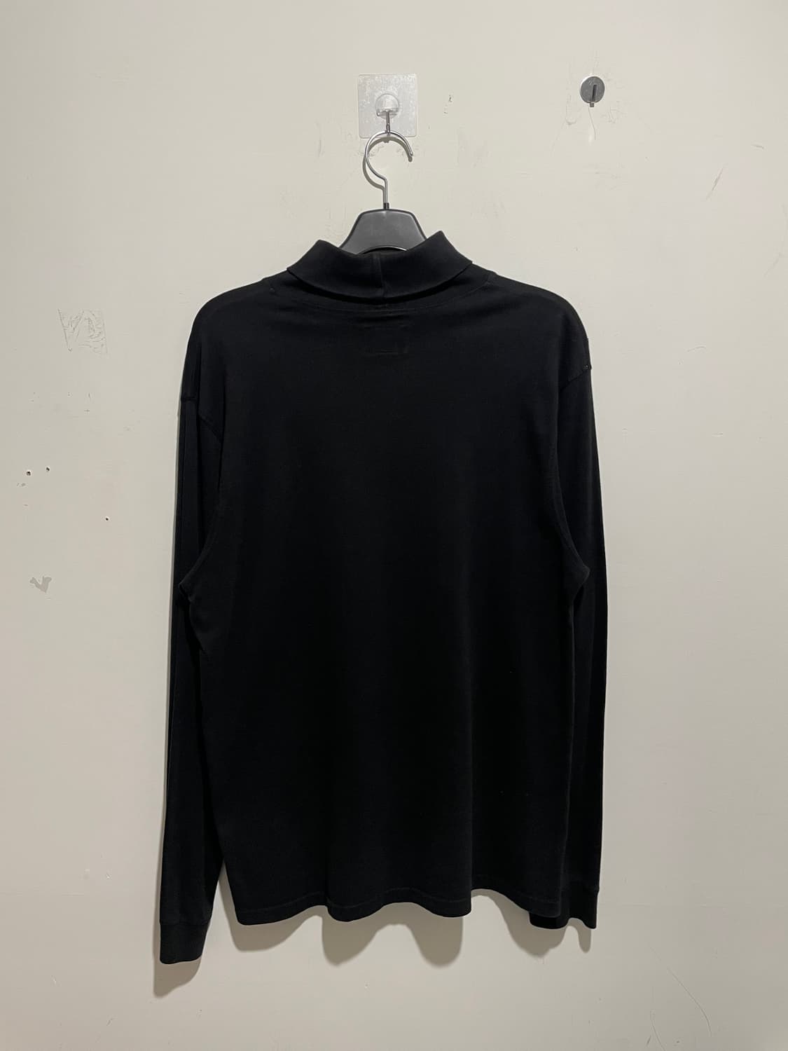 스투시 터틀넥 긴팔 티셔츠 블랙 상품이미지3