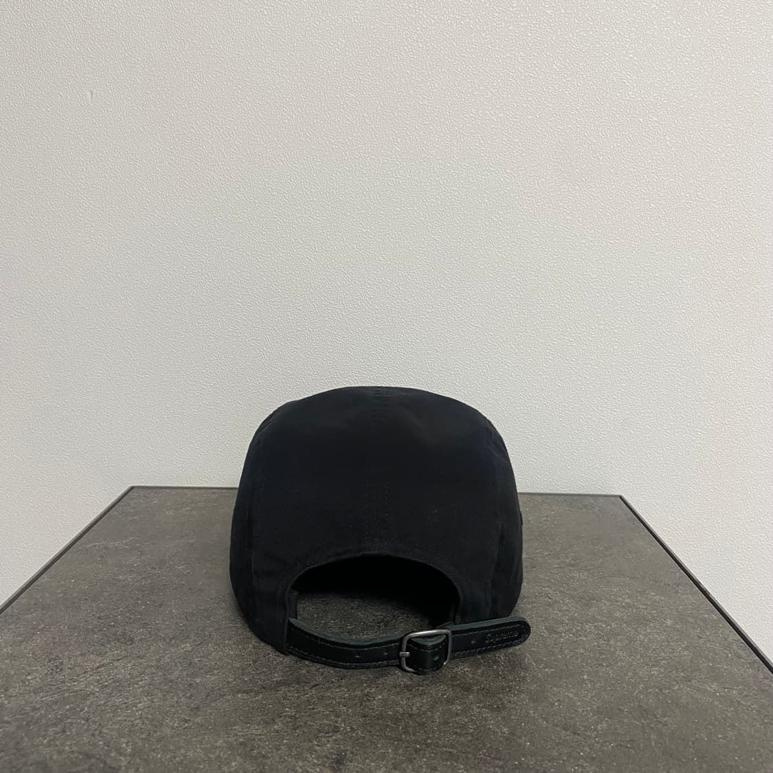 (OS) 슈프림 박스로고 캠프캡 모자 워시드 블랙 상품이미지4