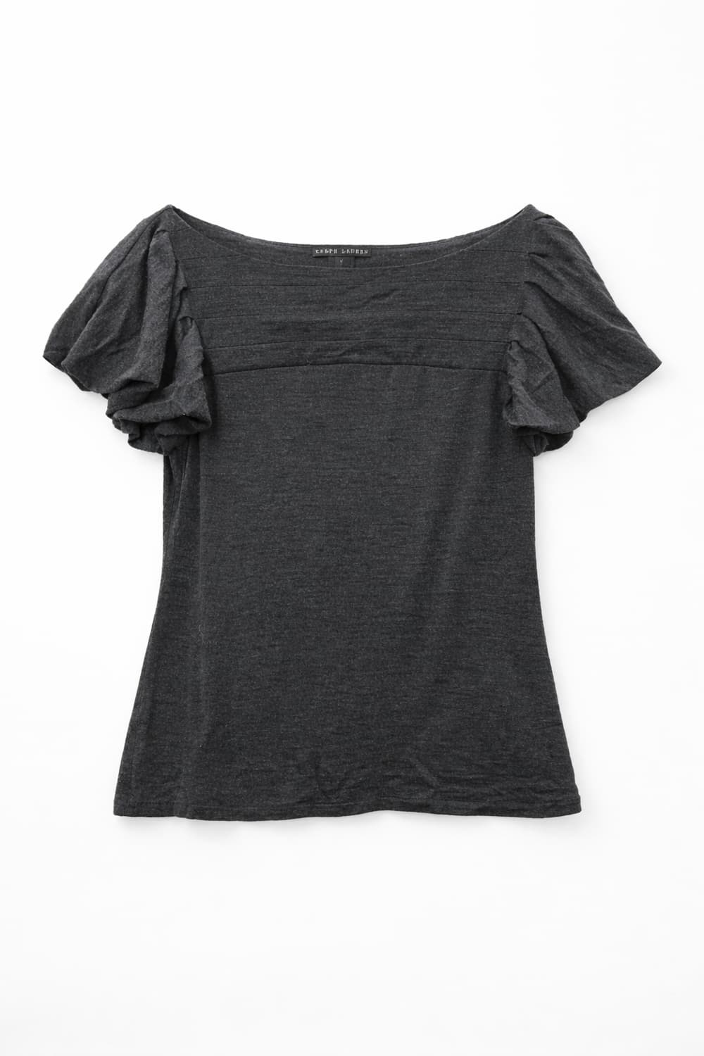 랄프로렌 퍼프반팔티 블랙 M 상품이미지1