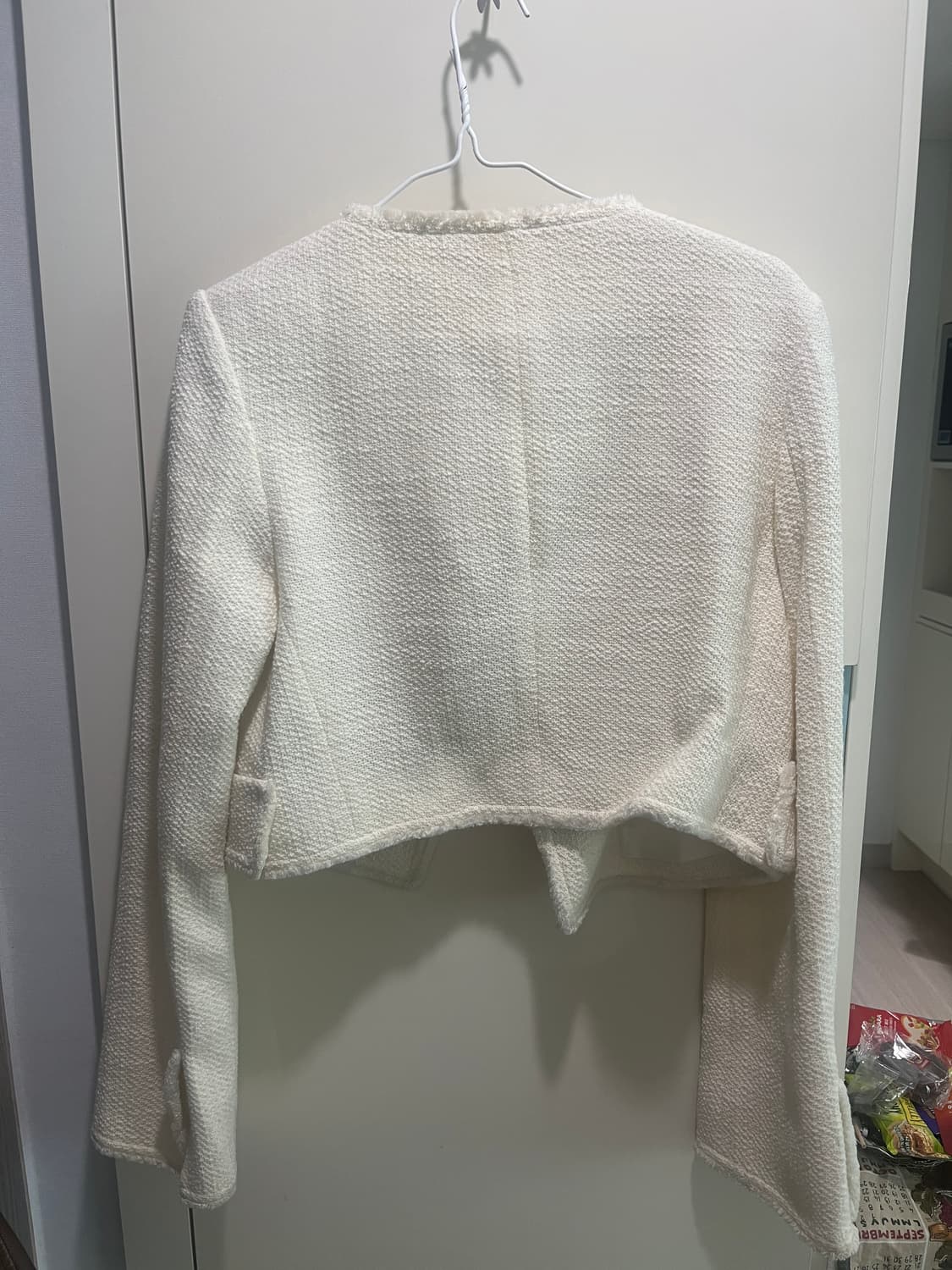 Recto 렉토 크롭 자켓 아이보리 S 상품이미지8