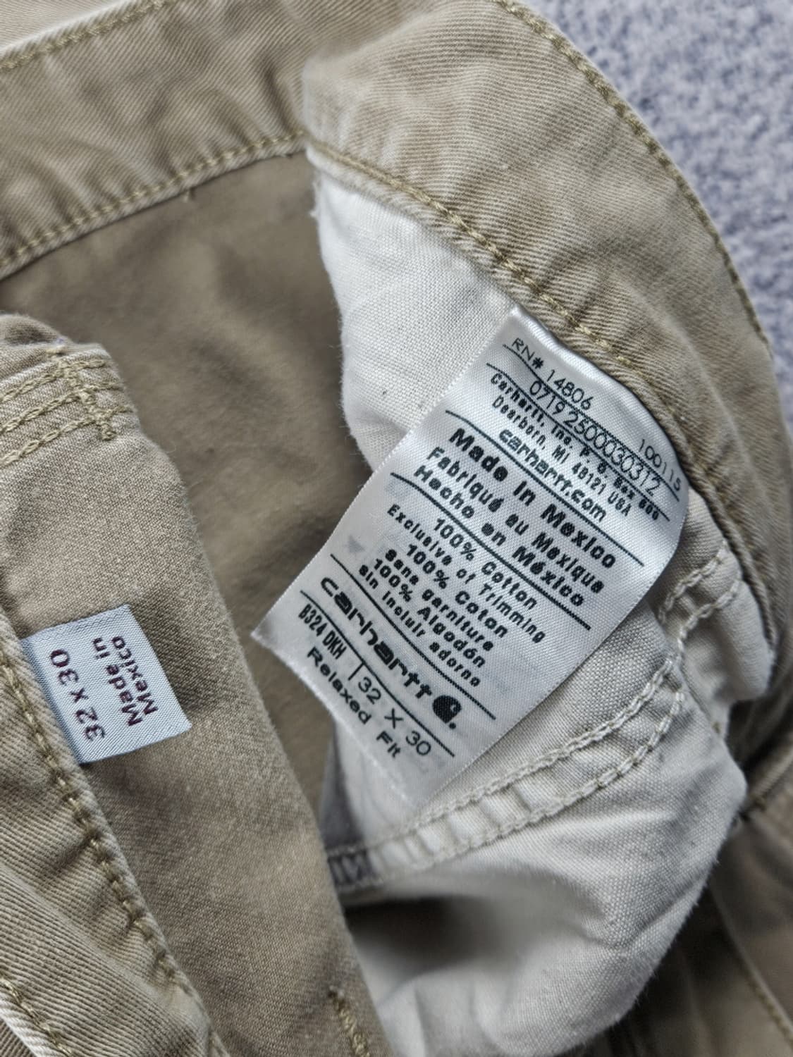 칼하트 리페어 커스텀 카펜터 워크 팬츠 ( 32X30 ) / 10564 상품이미지7