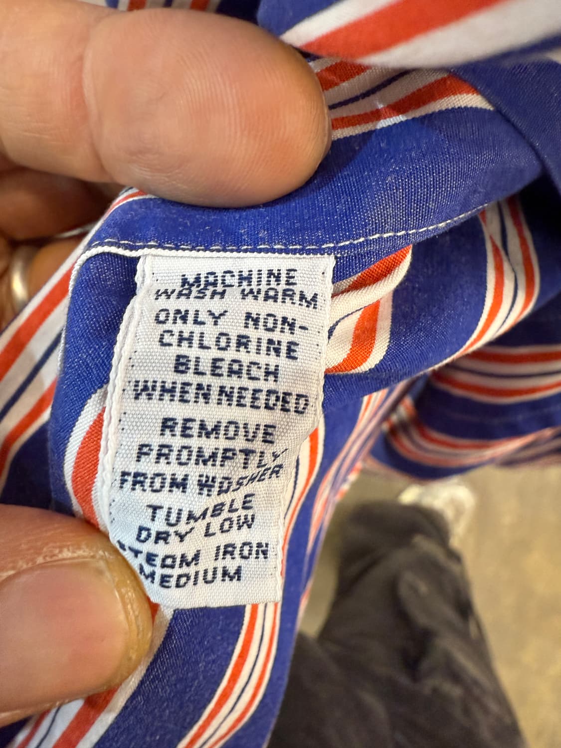 폴로 랄프로렌 스트라이프 셔츠 15 1/2 상품이미지4