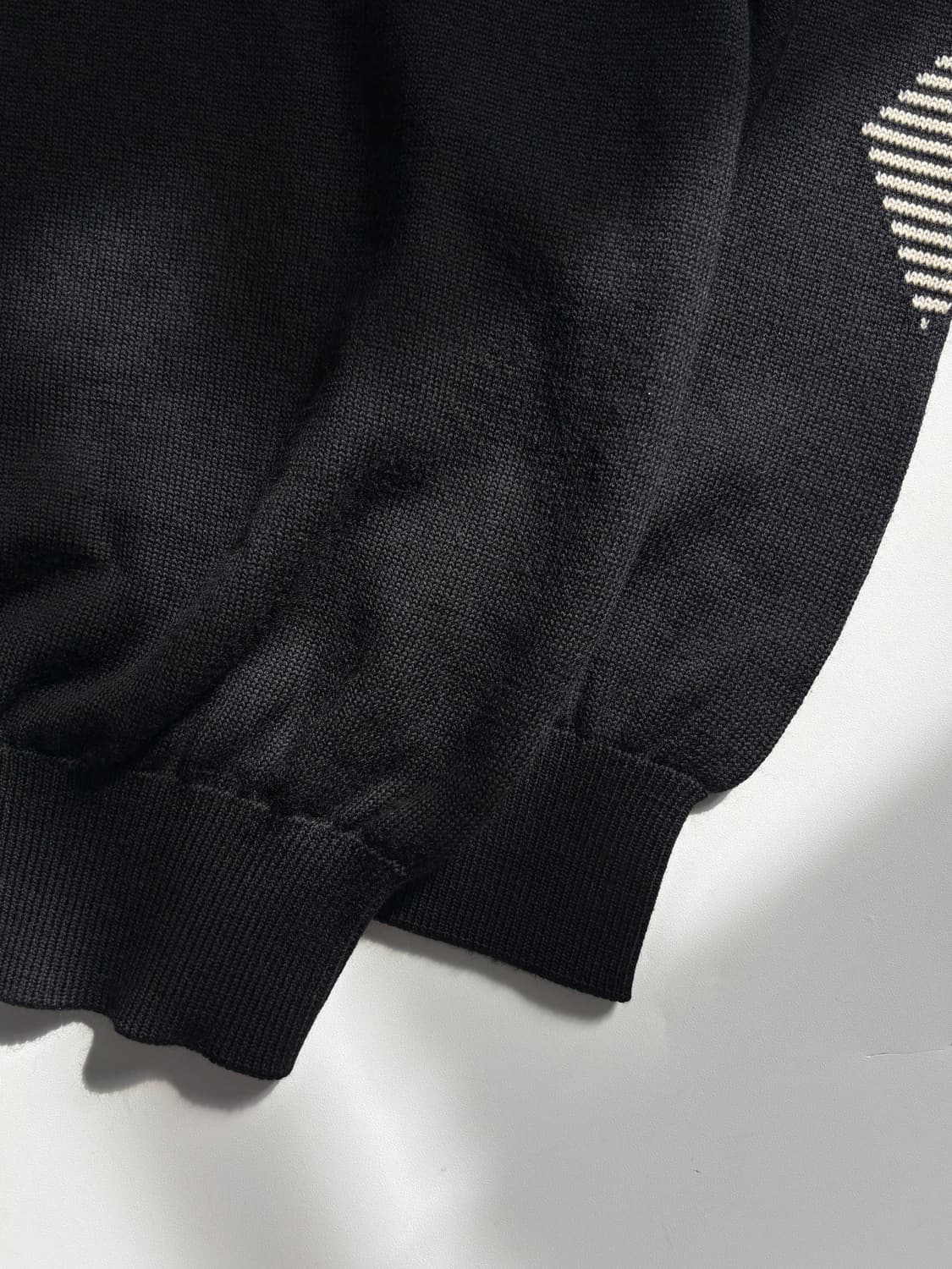 Dior 크리스챤 디올 무슈 아가일 패턴 울 로고 니트 상품이미지7