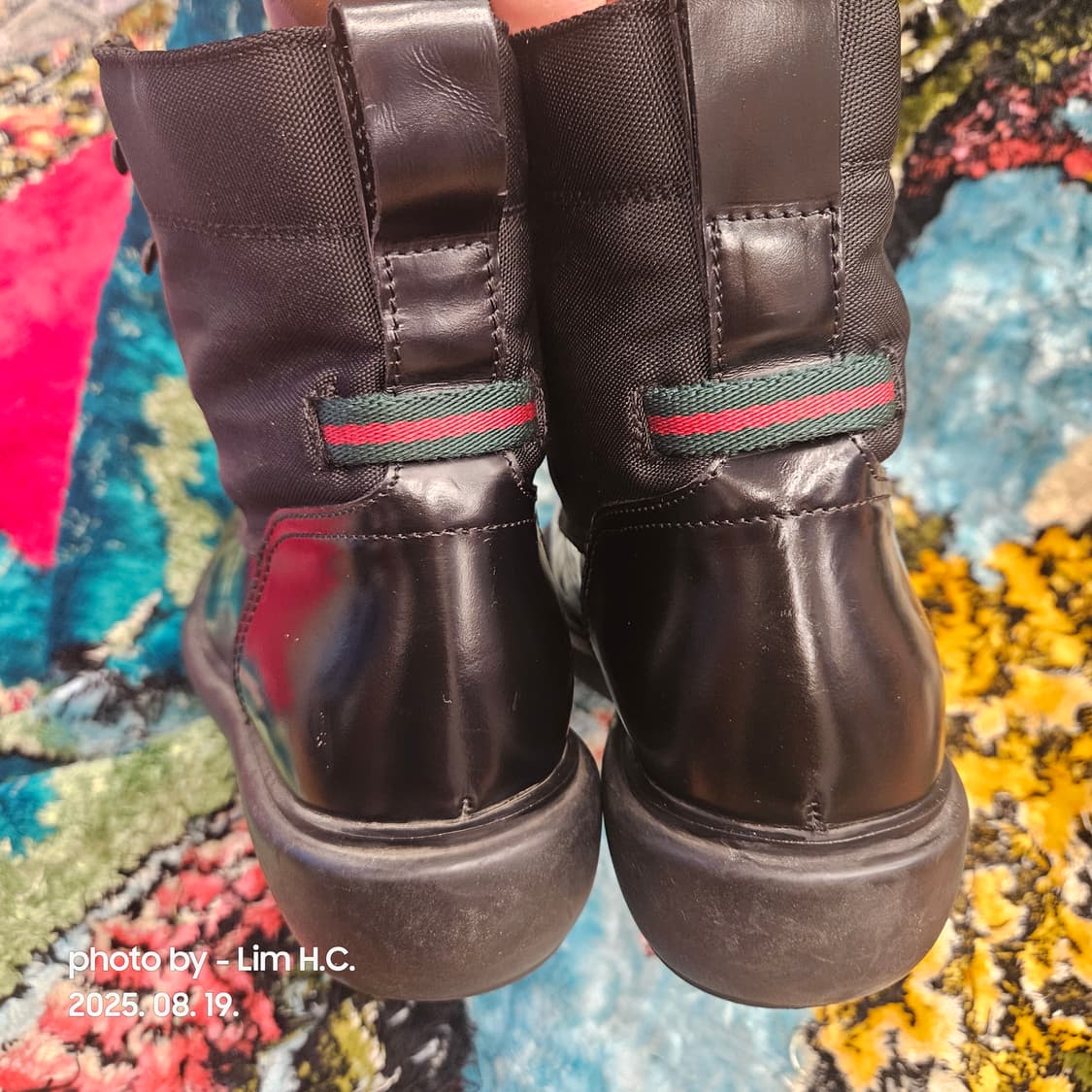 Gucci 구찌 레이스 컴뱃 부츠 37 1/2 상품이미지5