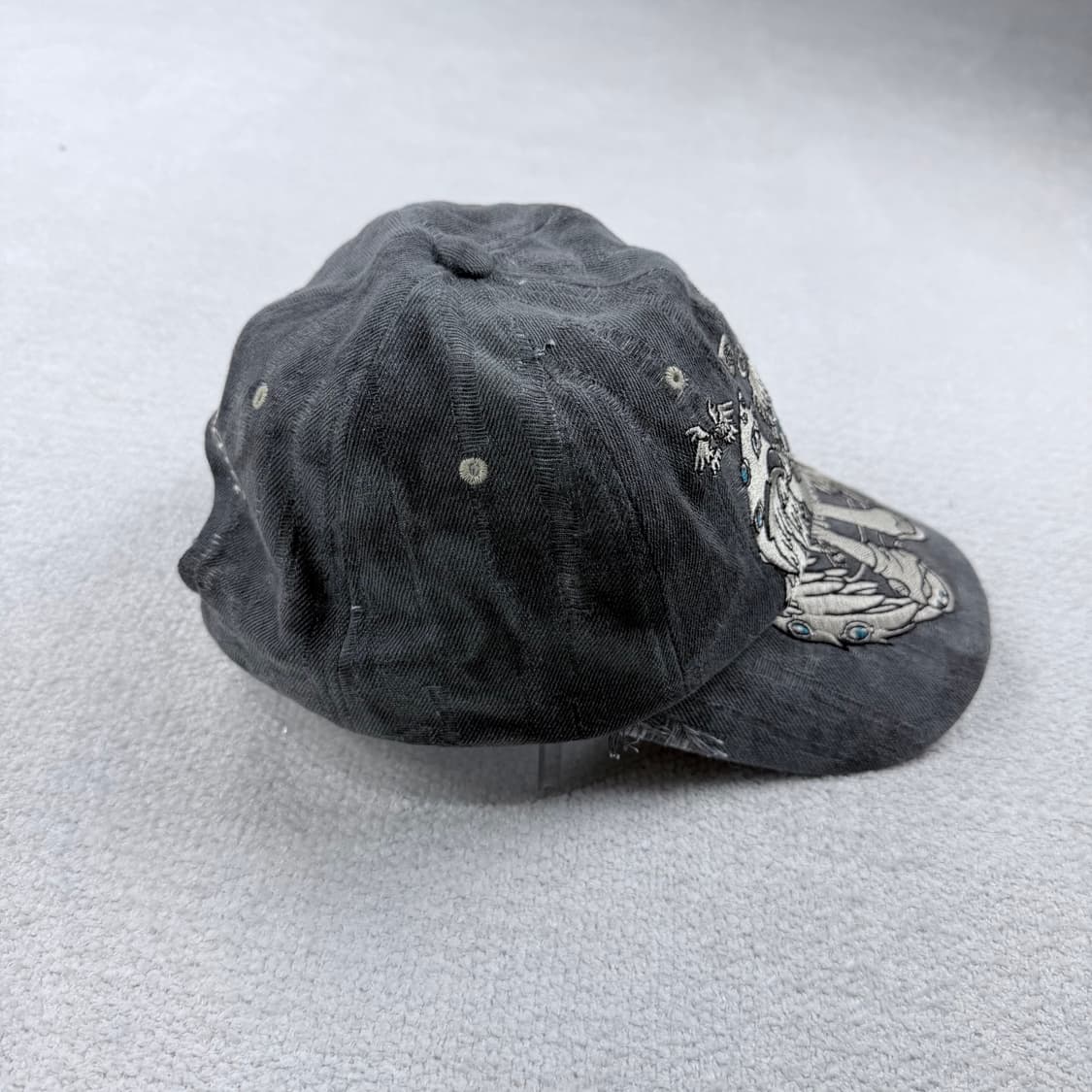 유쓰배쓰 YB X Oliwa Ball Cap_CHARCOAL 상품이미지6