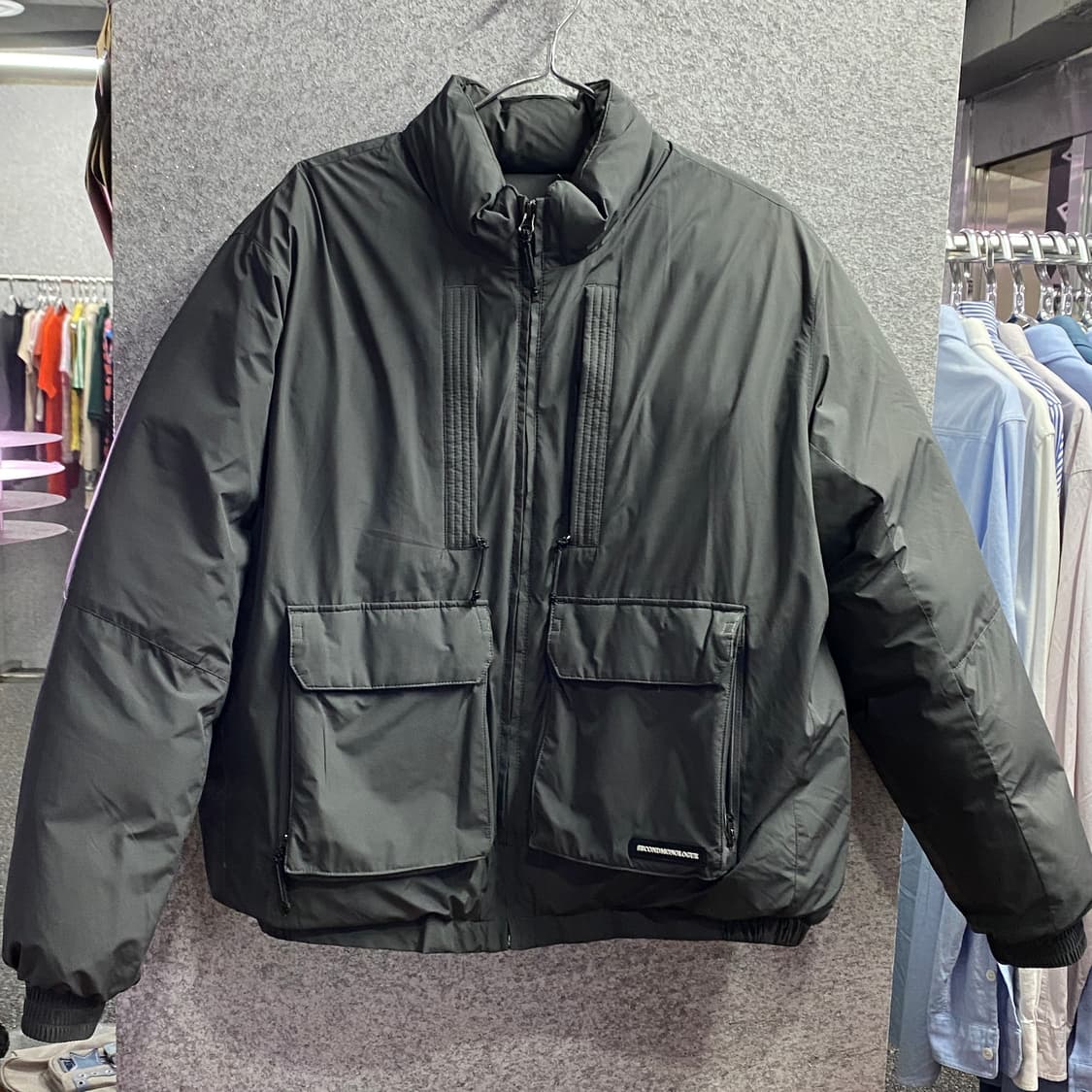 세컨모놀로그 덕다운 멀티포켓 패딩 B3456 상품이미지2