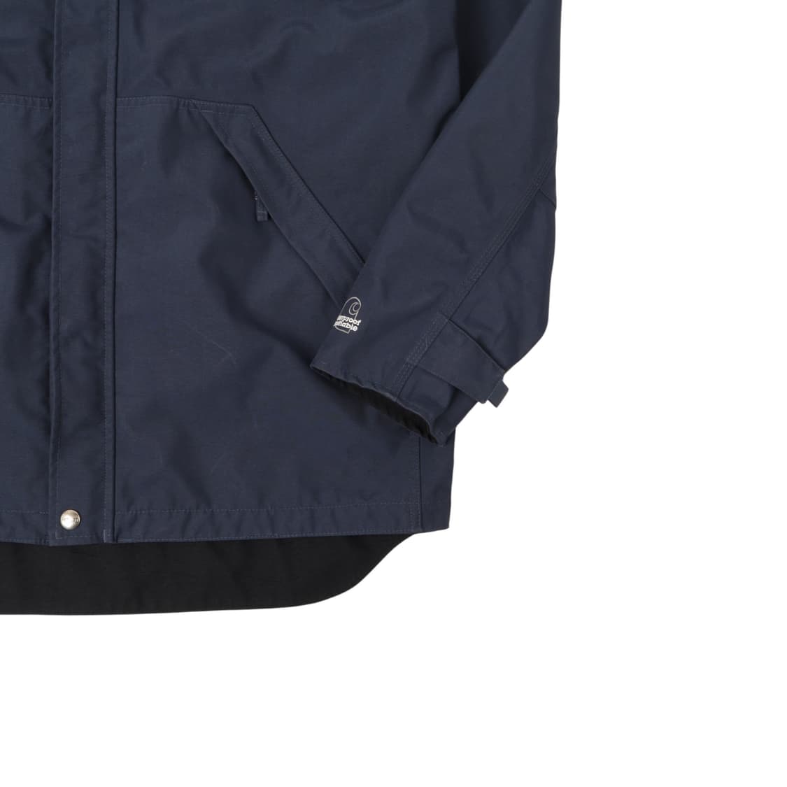 칼하트 네이비 워터프루프 나일론 워크 자켓 상품이미지4
