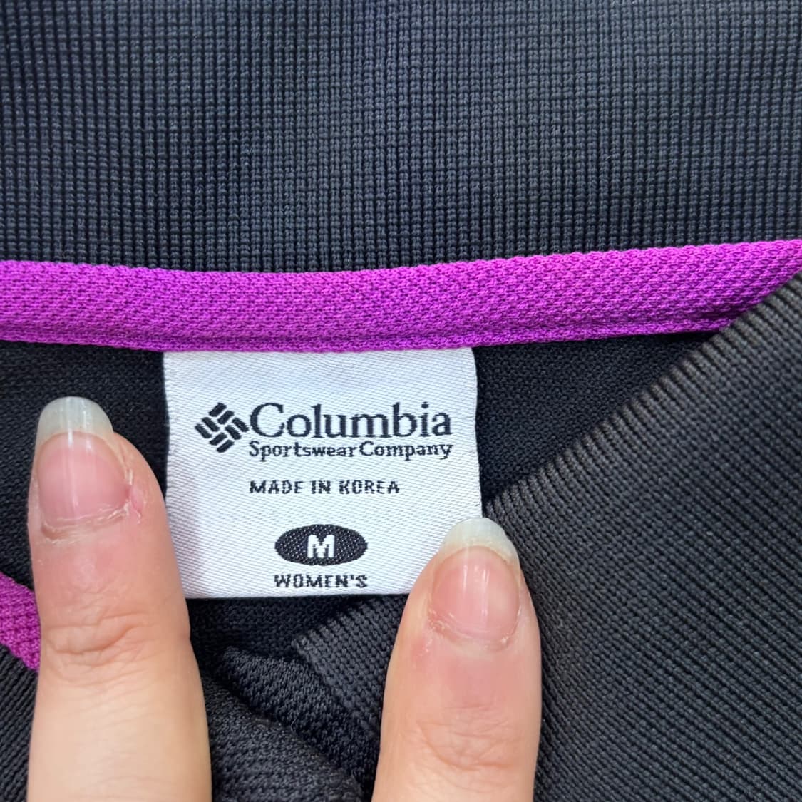 M 컬럼비아 여성 반팔 카라 티셔츠 0403E 상품이미지3