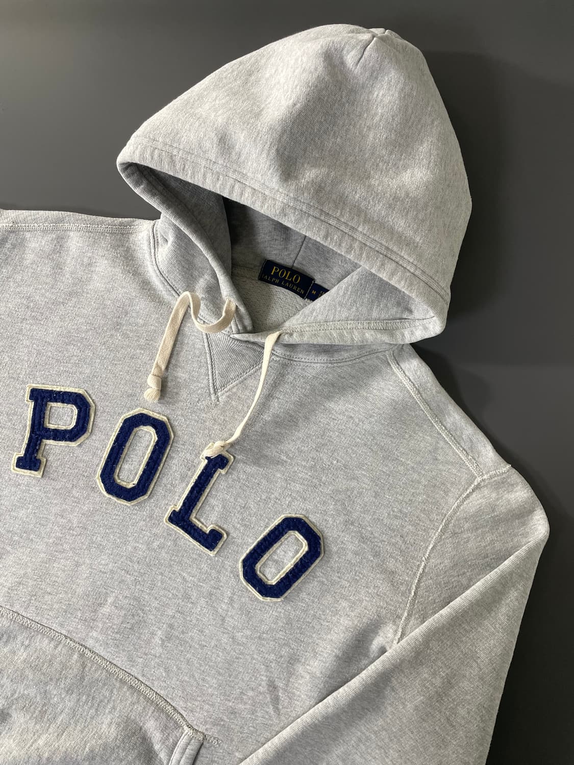 [M] 폴로 랄프로렌 코튼 자수로고 후드 티 상품이미지2