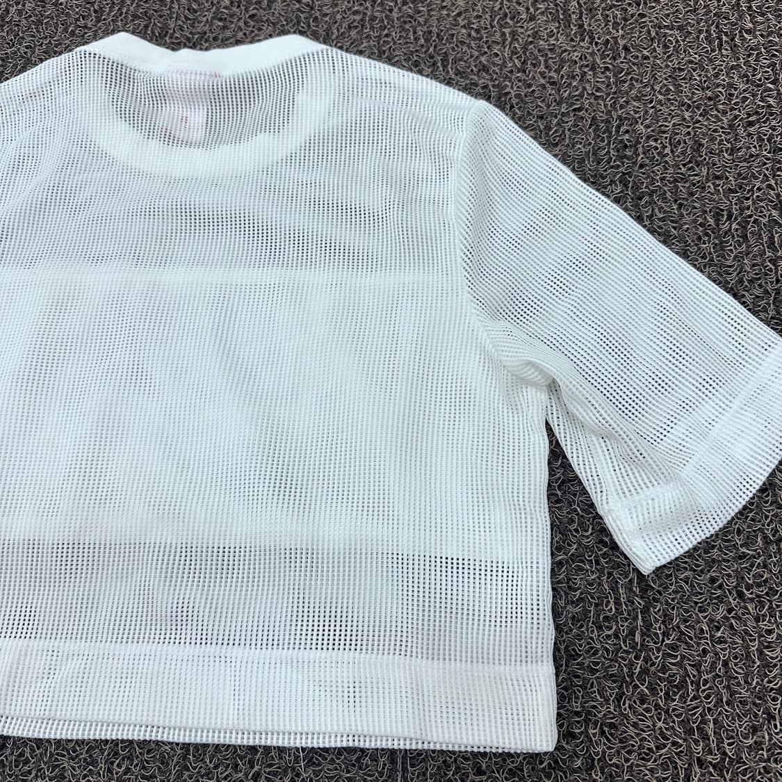 NIKE 나이키 메쉬 크롭 여성 반팔티셔츠 S 상품이미지7