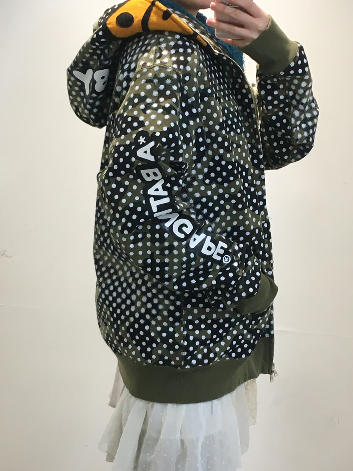 베이프 카무플라주 후드집업 상품이미지2