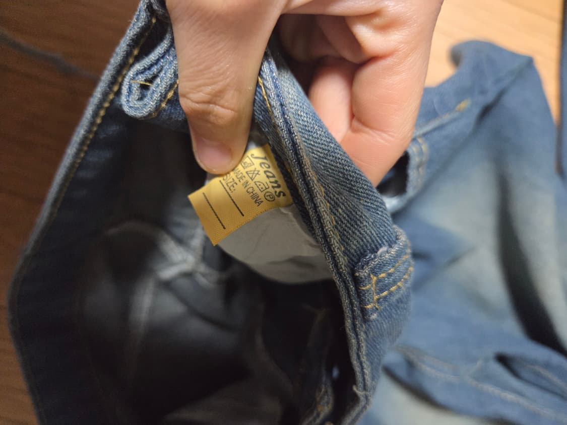 Jeans 자수포인트 데님워싱 청바지 상품이미지4