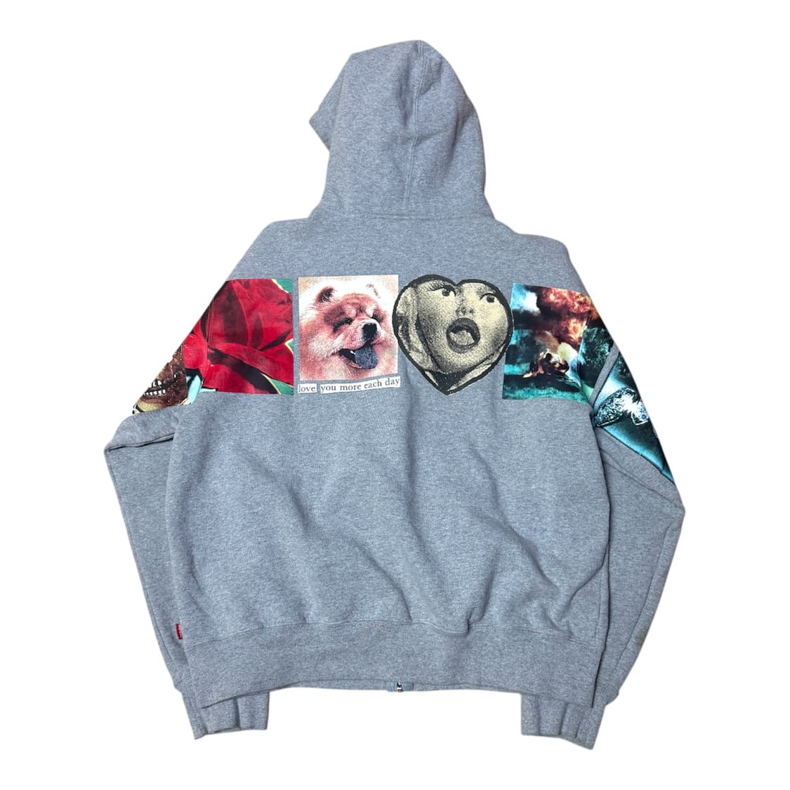 슈프림 스프레드 후드집업 라지 상품이미지1