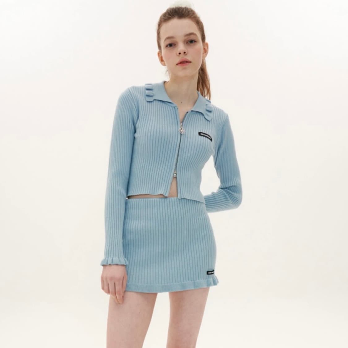 오드원아웃 집업 니트 가디건 상태 a+ 상품이미지1