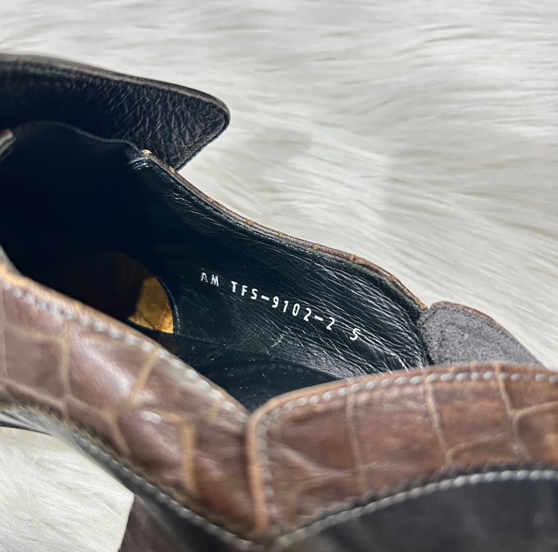 tornado mart shoes 토네이도 마트 체인 디테일 슈즈 상품이미지3