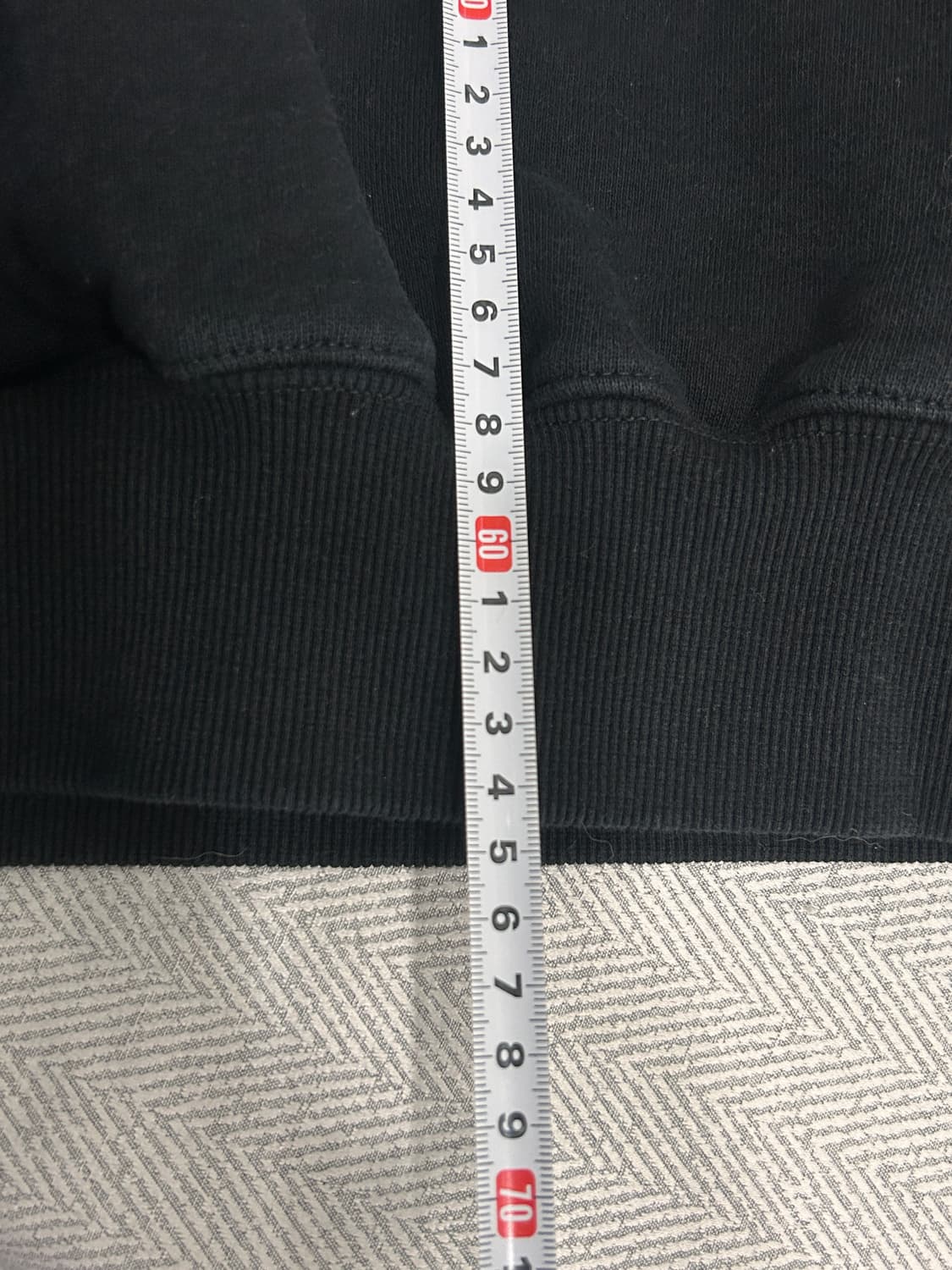 디스이즈네버댓 블랙 기모 후드티 M 상품이미지8