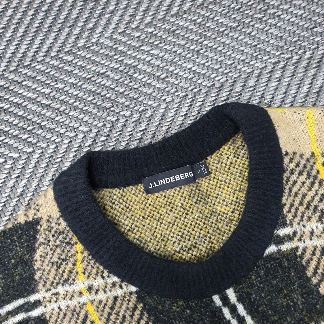 제이린드버그 골프웨어 메리노울 니트 스웨터 남자105 상품이미지3