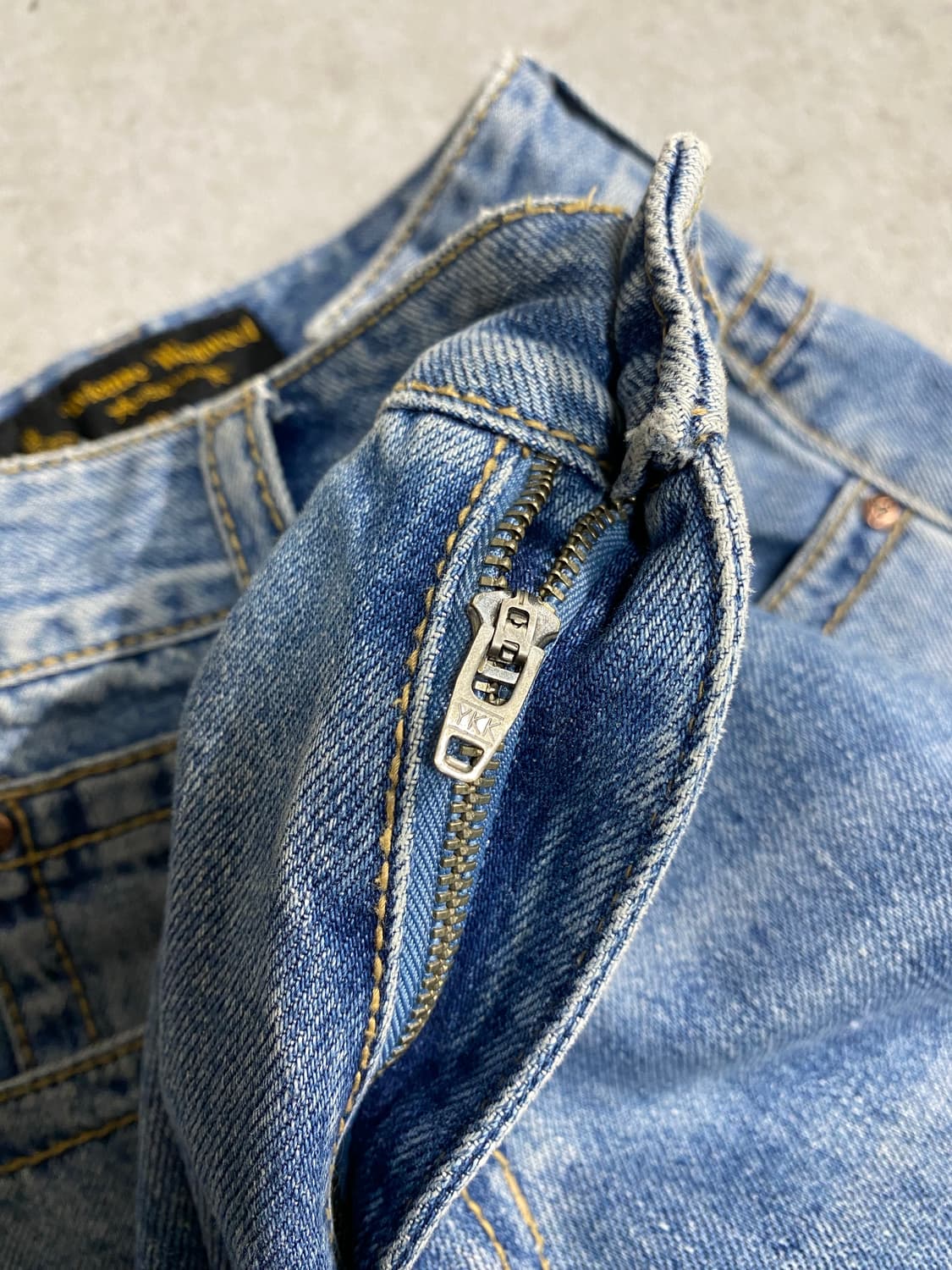 [40] 비비안 웨스트드우 라이트 데님 와이드 팬츠 상품이미지9