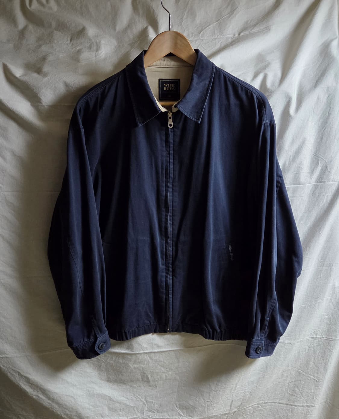 일본 빈티지 스윙톱 자켓 네이비 105 상품이미지1