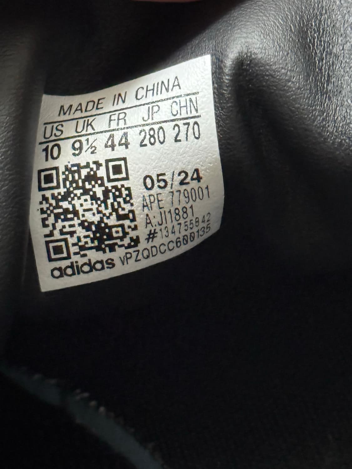 아디다스 슈타트 코어 블랙 카본 상품이미지4