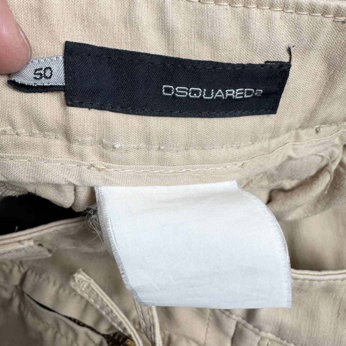 디스퀘어드 바이커 새깅 코튼 팬츠 상품이미지8