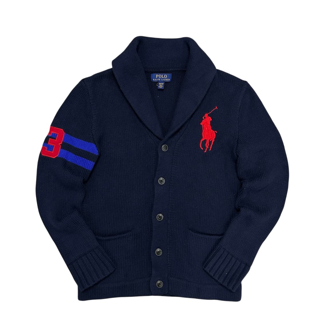 폴로 빅포니 네이비 가디건(10-12) 상품이미지1