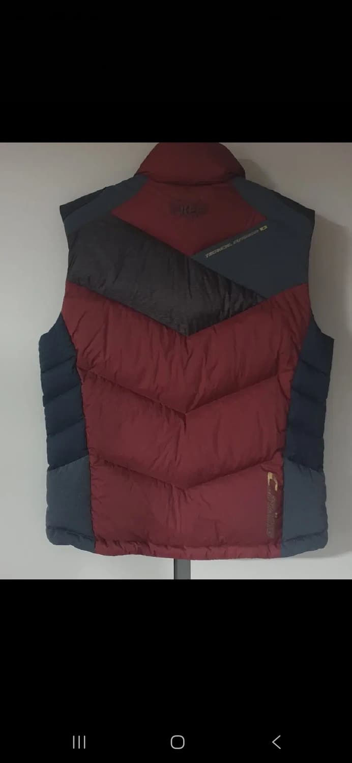 K2 남자 덕다운 패딩조끼. 싸이즈 100 상품이미지3