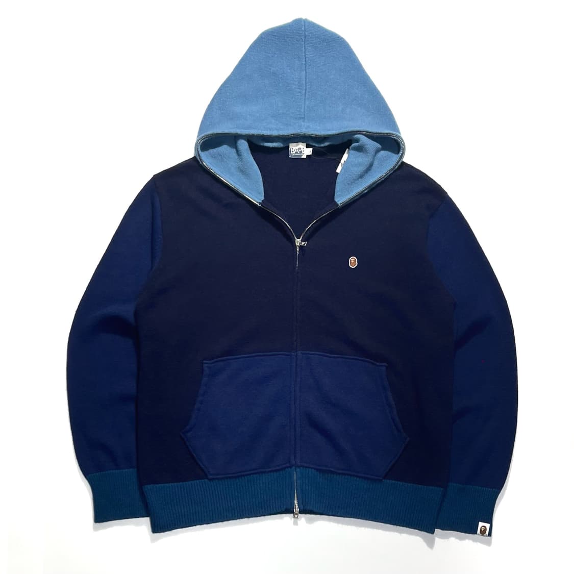 Bape 00s Knit Full Zip Icon Hoodie 상품이미지1