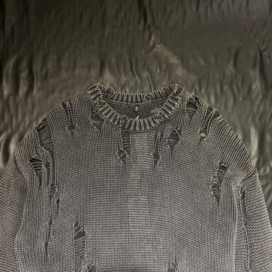 R13 디스트레스드 니트 상품이미지3