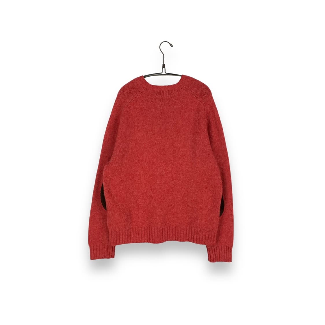 폴로 레더 엘보패치 울 니트 상품이미지2