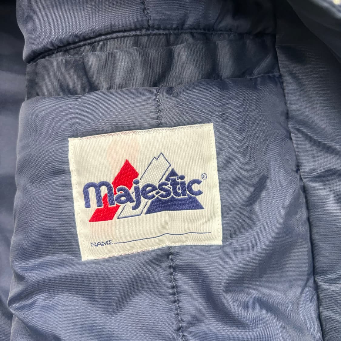 마제스틱 뉴욕 양키스 네이비 바시티 자켓 L 상품이미지8