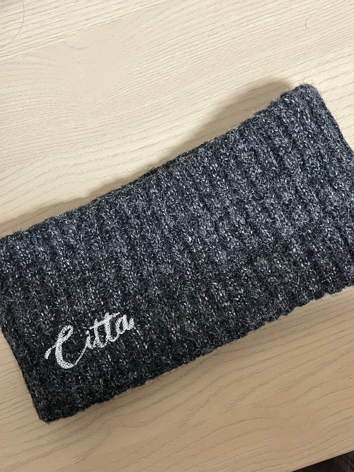 Citta 씨타 헤어밴드 차콜 상품이미지2