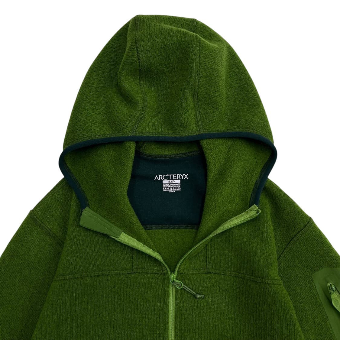 아크테릭스 찐말차맛 플리스 후드집업 S 상품이미지4