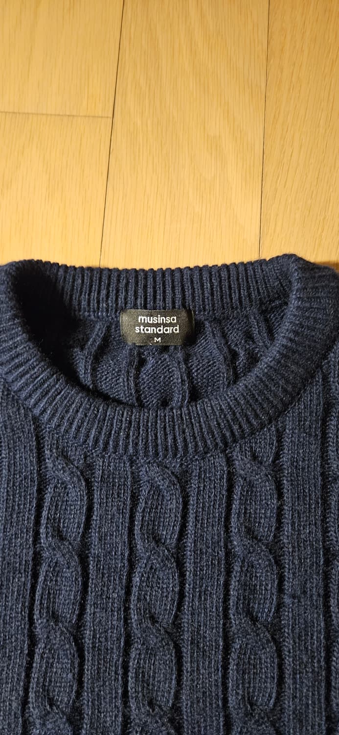 무텐다드 케이블니트 M 상품이미지3